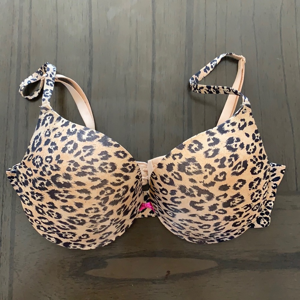 Warner’s Leopard Push Up Bra